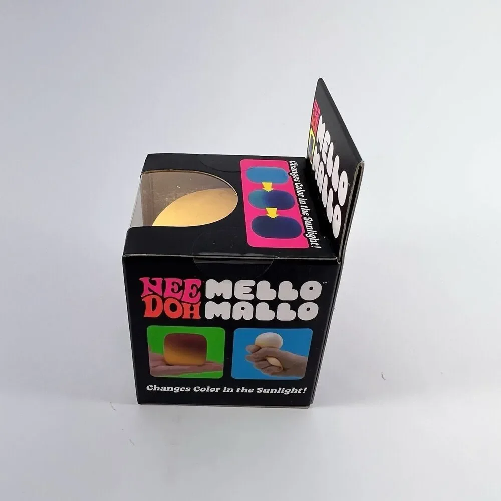 Schylling NeeDoh Mello Mallo Color Change Squishy Stress Toy New Sealed